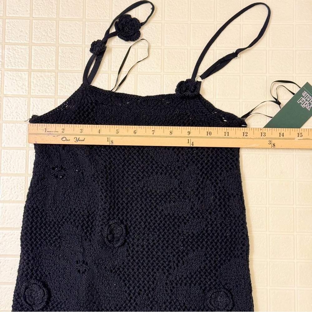 Women's Rosette Mini Sweater Dress - Wild Fable Size XS - Picture 5 of 6